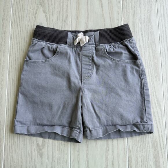 365 Kids from Garanimals Gray Stretch Elastic Waist Pull On Shorts – Size 4 - Picture 1 of 4